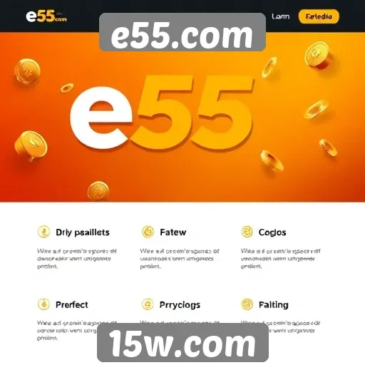 Análise das principais características do e55.com