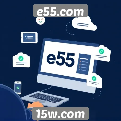 recursos exclusivos do e55.com que atraem usuários