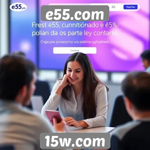 novas funcionalidades do e55.com são analisadas