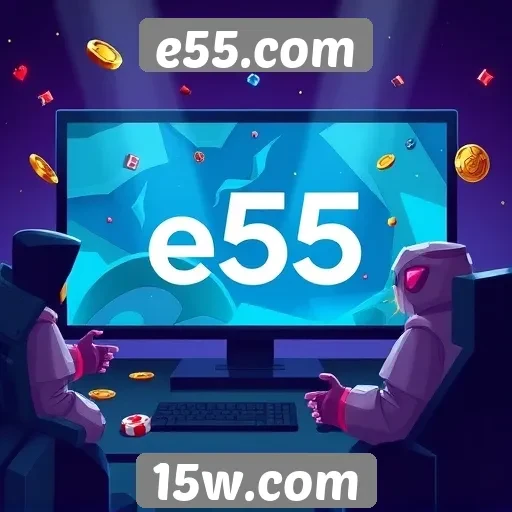 Tendências de jogos online no site e55.com
